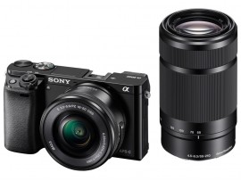 Sony Alpha A6000 Double Kit 16-50mm + 55-210mm Sony Alpha A6000 Double Kit 16-50mm + 55-210mm